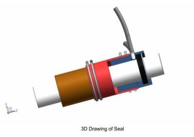 China Water-Lubricated Bearing Customized Rotary Seals Sealing Solutions Spares for Yacht for sale