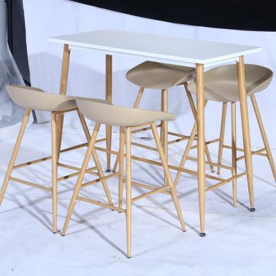 China Modern Modern high quality MDF with PV bar table set for sale