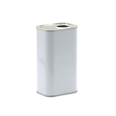China Factory Recyclable 1 L Cold Pressed Edible Packaging Metal 1 L Oil Vegetable Oil Tin Can for sale