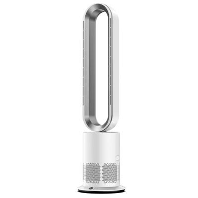 China Equipped with Hot-selling Household Infrared Remote Control Operation Refrigeration Heating Intelligent Air Filter Portable Cooling Bladeless Fan for sale