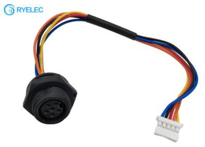 China 6P het Comité zet Waterdicht M16-Wijfje aan JST pap-05v-5 1007 op 24AWG Elektrokabel Te koop