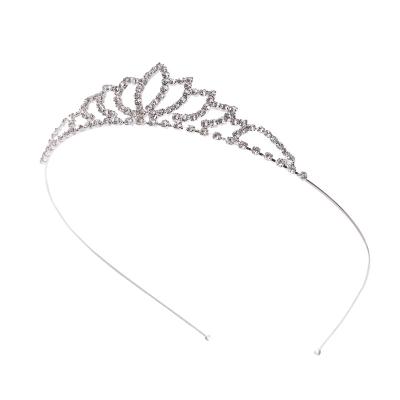 China Wholesale New Arrived Baby Tiaras Headband Fashion Bridal Crown Pageant Crowns and Tiaras Wedding Hair Accessories Wedding Tiara for sale
