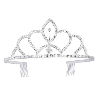 China Wholesale New Arrived Baby Tiaras Headband Fashion Bridal Crown Pageant Crowns and Tiaras Wedding Hair Accessories Wedding Tiara for sale