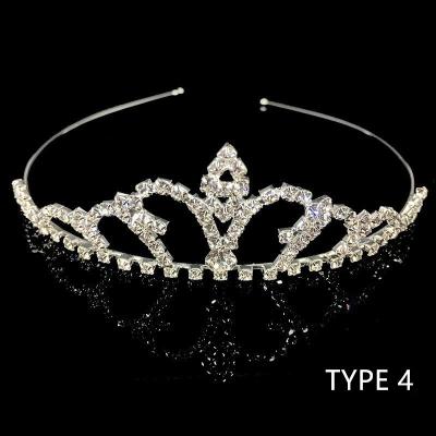 China Wholesale Crowns and Baby Tiaras Headband Pageant Tiaras Wedding Wedding Tiara Hair Accessories Decoration for sale