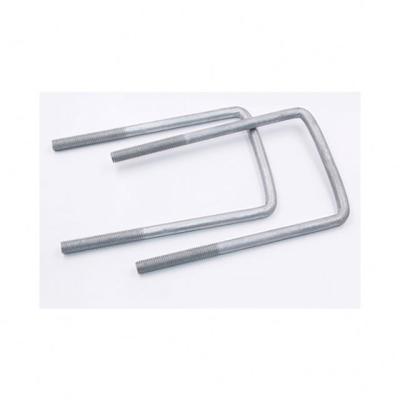 China Industry Recommendation Hot Sale U-bolt Tire Carrier U-bolts Ordinary Material Flattened U-bolts for sale