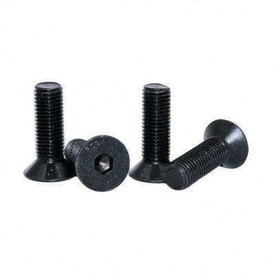 China Industry Wholesale Price Carriage Bolt Black M10 High Strength 1020 Material Black Oxidized for sale