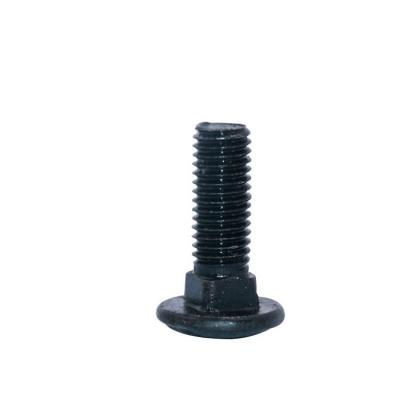 China Carriage Bolt Industry Galvanized High Strength 1020 Material Black Oxidized for sale
