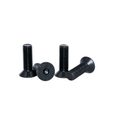 China High Tensile Industry Material 1020 Wire Oxidized Black Fine Carriage Bolts for sale