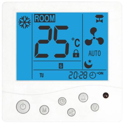 Chine OEM inflammable de thermostat de pièce de Wifi Digital anti pour la climatisation à vendre