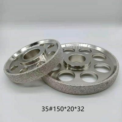 China . Cast Iron Pan Diamond Grinding Wheel Plum Welding Wheel High Speed Straight Edge Smooth Welding for sale