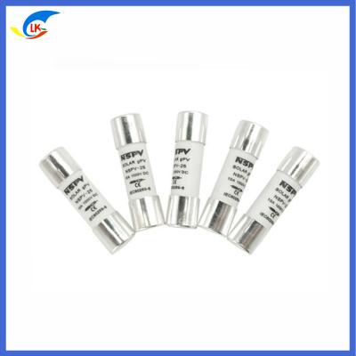 China 10*35mm Ceramic Fuse Tube DC1500V 1-50A Photovoltaic Protection Device for sale