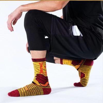 China Breathable Custom Wholesale Cheap Elite Volleyball Men's Athletic Basketball Crew Socks Men's Athletic Sport Socks for sale