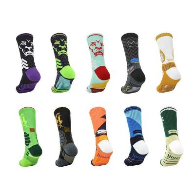China Wholesale Breathable Frontier Mens Mide Calfskin Mens Tube Sports Outdoor Basketball Socks for sale