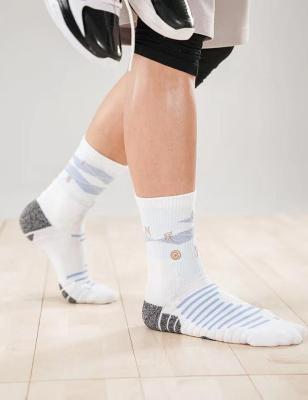 China Factory Breathable Low Price China Unisex Sports Socks Jogging Running Sock Basketball Socks for sale