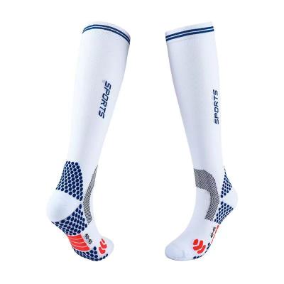 China Good Quality Breathable Pilates Socks Mens Womens Custom Cotton Knee High Compression Socks Sport For Teens for sale
