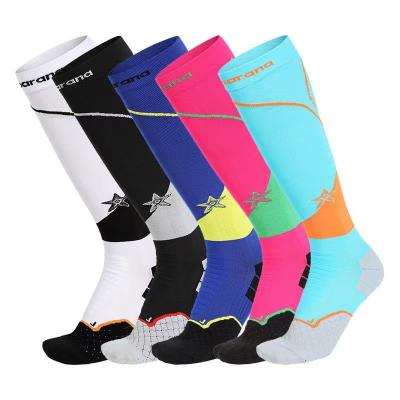 China 2022 Customs Cotton Breathable Comfortable Design Your Own Import Long Tight Knee High Soccer Socks for sale
