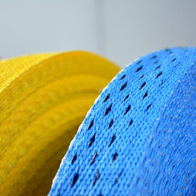 China Breathable Custom PP Webbing Strap FIBC Bags PP Woven Sling Belt/PP Woven Loops For Big Bags for sale