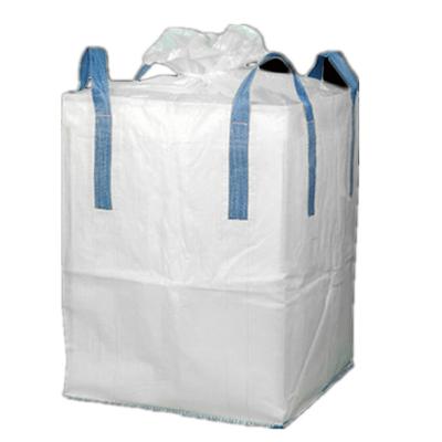 China Flat Tone Top Cross Packing Pcs PP Woven Food Grade 1 Container Elephant Bag Flat Color Print Feature Weight Bottom Safety Material for sale