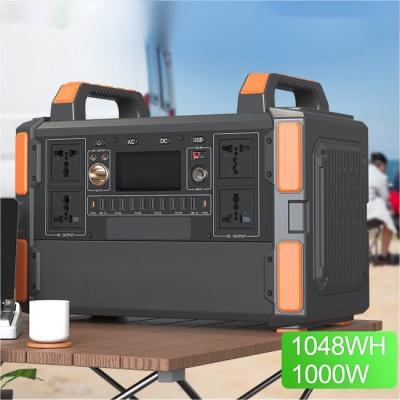 中国 999Wh 屋外ポータブル発電所 1000W AC アウトपुट LCD ディスプレイ 販売のため