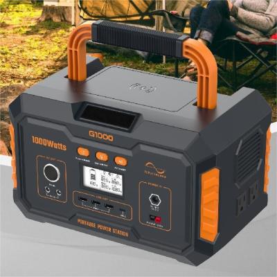 中国 999Wh 1000W 屋外モバイル電源 LCDディスプレイ スマートフォン タブレット 互換性 販売のため