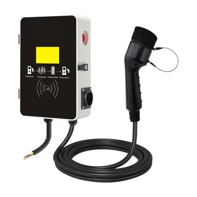 Chine Activation par carte de balayage Station de recharge de véhicule électrique à domicile AC230V à vendre