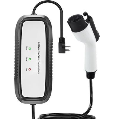 China Home NEMA 5-15P Plug Ev Wall Charger 5m Cable 40A Max Current for sale