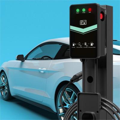 Chine Station de recharge de 22 kW pour la maison et l'extérieur Portable murale / colonne montée activation de carte de balayage à vendre