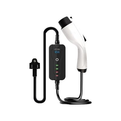 中国 HD-OB105 Ev 充電銃 ポータブル 壁掛け装置 7KW 3.4KG 32Aプラグ 販売のため