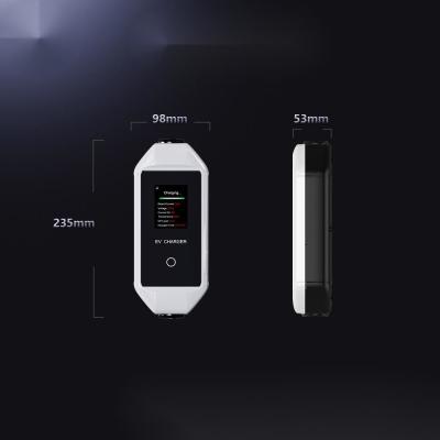 中国 3W ホーム Ev 充電ステーション 携帯家用 AC NEMA 5-15P 3色充電指示器 販売のため