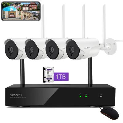 China Hot Sale 2K HD 1296/1080P Built-in Camera Wireless Siren XMARTO CCTV with Two Way Audio Cameras, Motion Tracking, Waterproof Functions for sale