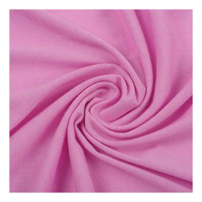 China Good-Toughness Soft Moisture Absorbing 110gsm Sustainable Knitted 100% Cotton Jersey Fabric For Garment for sale