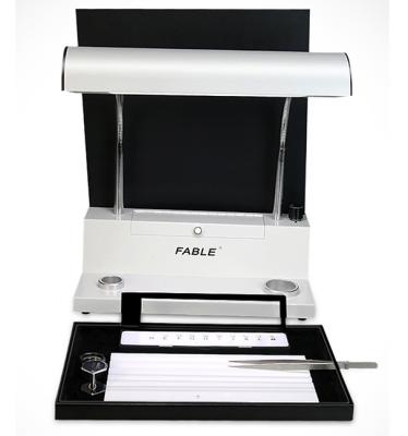 China Temperatura de cor clara 6000k-7000k de Diamond Grading Lamp With Fluorescent FDL-12 à venda