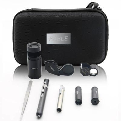 중국 Gemological 장비 주옥 검사 도구 모형 FGB-8의 세트에 있는 8 PC 판매용