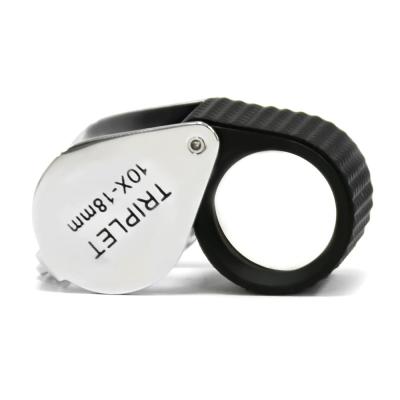 China Gem Diamond Jewelry Loupe Magnification da objetiva tripla 15X e tamanho da lente com 21mm à venda