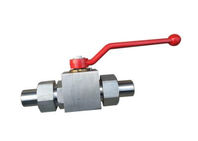 Chine Le robinet à tournant sphérique inoxydable de valve à haute pression du gaz Cf8m Ss304/316 adaptent la pression aux besoins du client à vendre