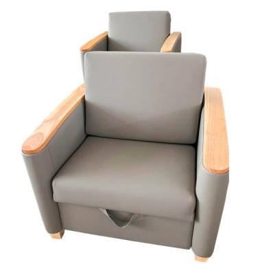 China WMPH-1908 Foldable Multifunctional Hospital Patient Sleep To Accompany Portable Reclining Chair Bed Chair for sale