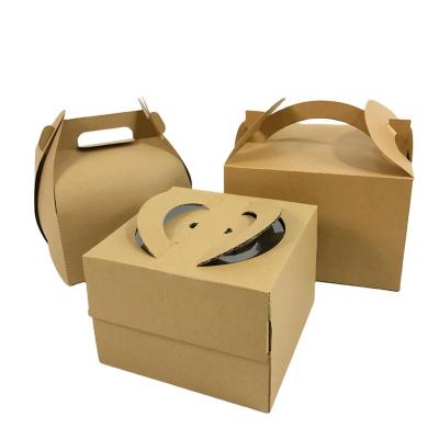 Chine Wholesale Bakery Cake High Quality Packaging Transparent Cake Box à vendre
