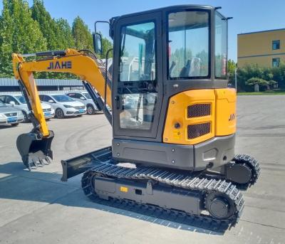 China Hotels JH8035 3.8ton factory price high quality with kubota engine mini crawler excavator with side boom for sale