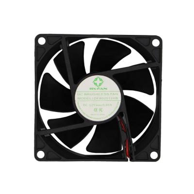 China Dust protected part for FFU DF802512HB High Speed 80x80x25mm DC 12V Axial Air Flow Industrial Fan for sale