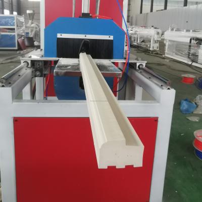 China PVC Profile Extrusion Machine for PVC Door Frame with Automatic Temperature Controlling for sale