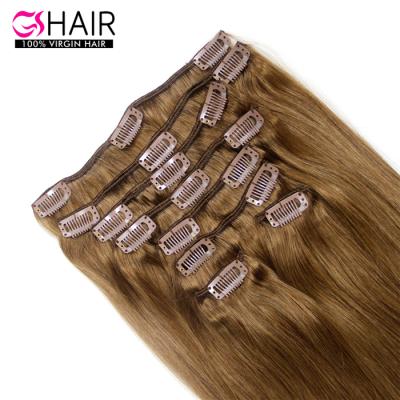 China 1 Year New Arrival Good Quality Body Wave Straight Braided Clip In Hair Extensions For Wholesale Unprocessed 100% Virgin Hair for sale