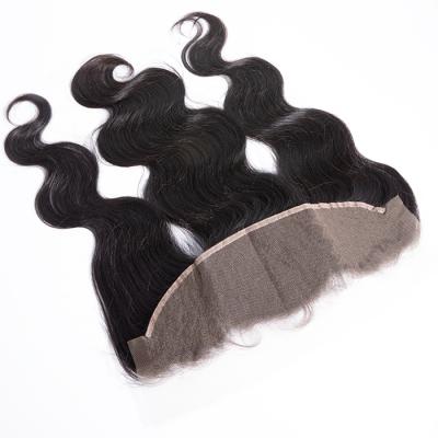 China Can be complexion & ironed & & Wholesale Price 10A True Natural Swiss Human Raw Thin Layer HD Lace Bleached Swiss Curly Sheer Headband for sale