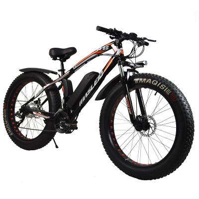 China 36V 250W Standard Carbon Steel Frame Booster 26*4.0 Tire Electric Bicycle for sale