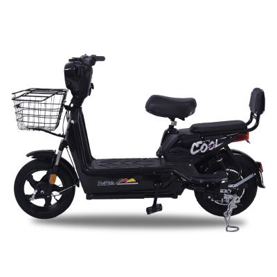 China New cheap carbon steel 48V 12A electric bike with signal light 350w turing electric bicycle for sale