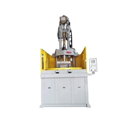 China VERTICAL 120 Ton Desktop Slipper Sandal Glass Pen Mobile Covers Making Injection Molding Machine Plastic Molding Machine Price for sale