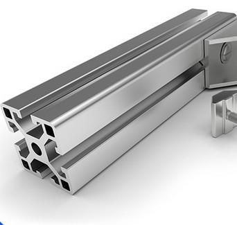 China 6063 - T5 Elektroforetische het Systeem van het Aluminiumprofiel Met een laag bedekt voor het Buigen van het Snijden Te koop