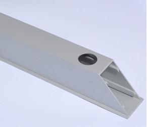 China Building Silver Anodized Aluminium Rectangular Tube with CNC Deep Processing for sale