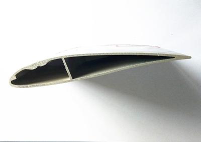 China Anodizing aluminium fan blades , Airfoil Extruded Aluminum Louvers for sale