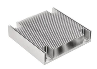 China 6061 Alloy Anodized Aluminum Heatsink Extrusion Profiles for sale