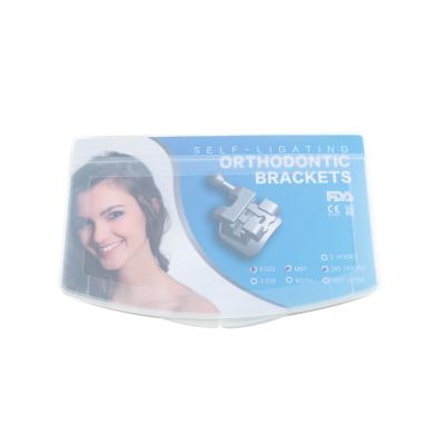 China Premium Passive Self Ligating Roth MBT Bracket 0.022 3 WH 345 WH Ortho Brackets for sale